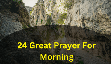 24 Great Prayer For Morning