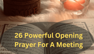 26 Powerful Opening Prayer For A Meeting