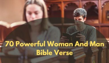 70 Powerful Woman And Man Bible Verse